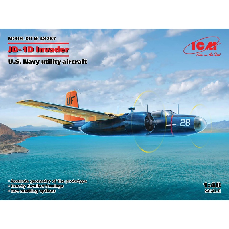 ICM 1:48 JD-1D Invader Jig Dog U.S. Navy