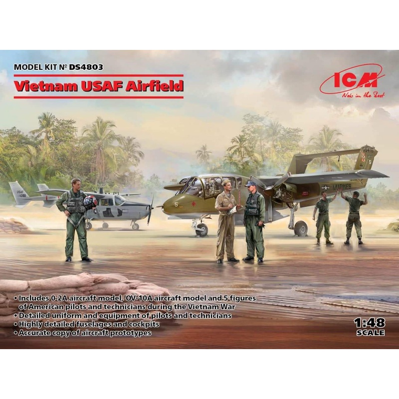 ICM 1:48 Vietnam USAF Airfield