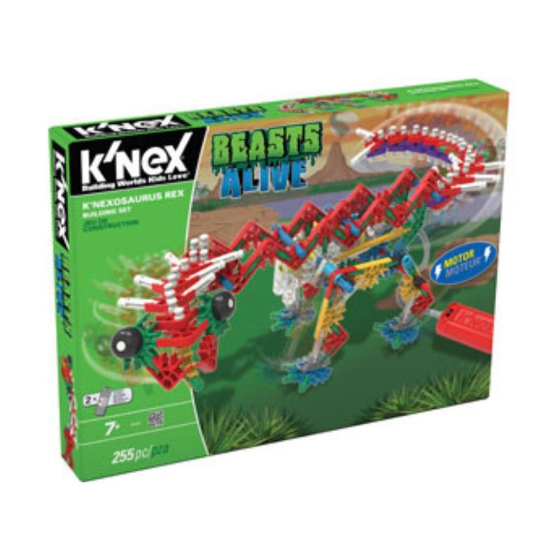 K’nex KNEXosaurus 255 pieces 2 builds
