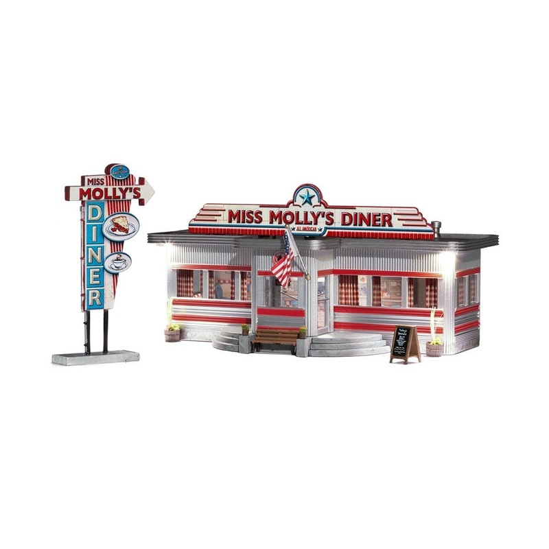 Woodland Scenics N Miss Molly’s  Diner