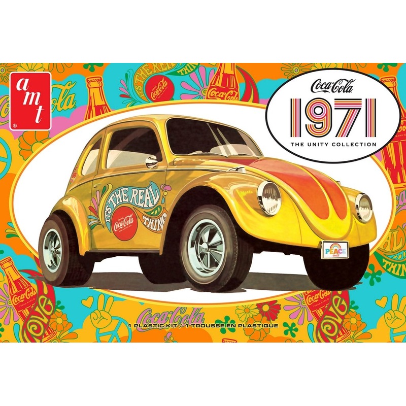 AMT 1:25 Volkswagen Superbug 1971 UnityGraphics (Coca-Cola)