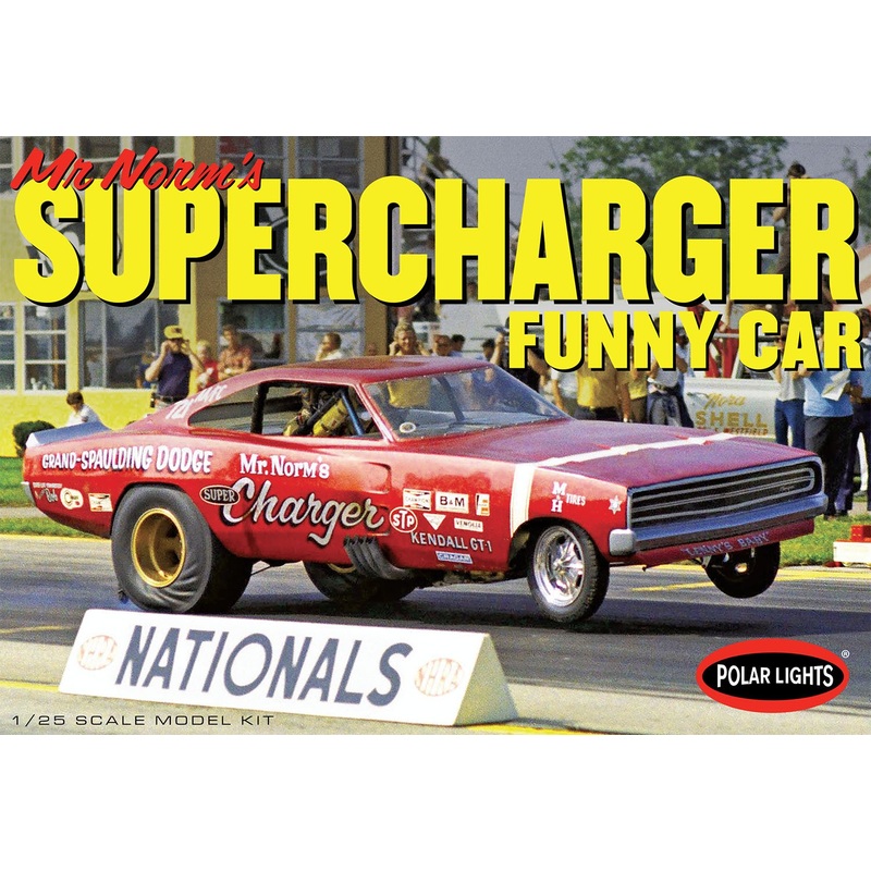 Polar Lights 1:25 1969 Dodge Charger Funny Car Mr Norm’s