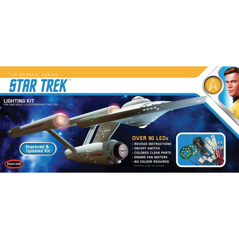 Polar Lights 1:350 Star Trek: TOS U.S.S.Enterprise Light Kit