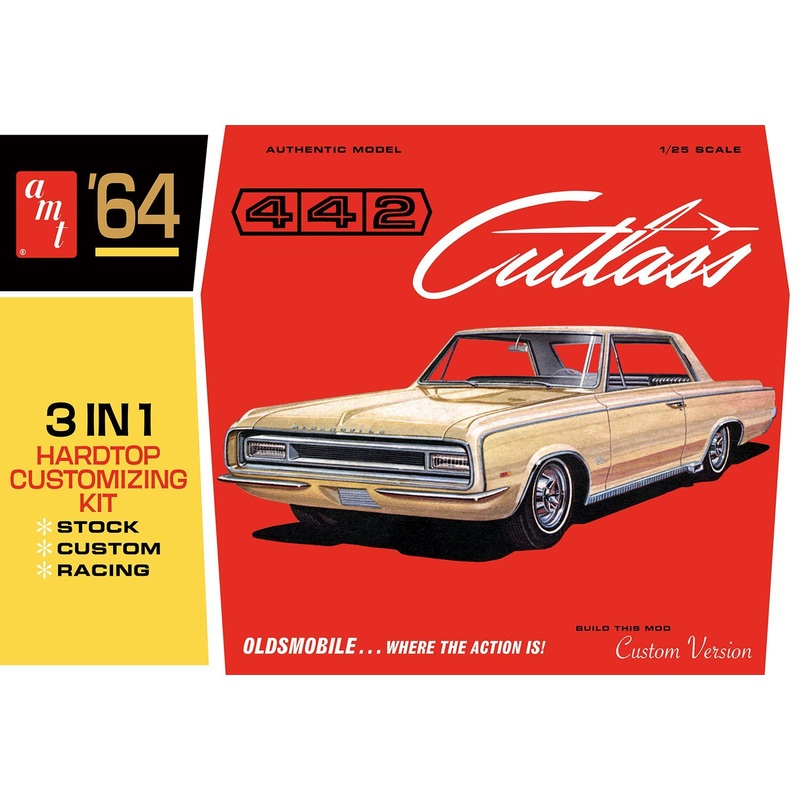 AMT 1:25 1964 Olds Cutlass 442 Hardtop