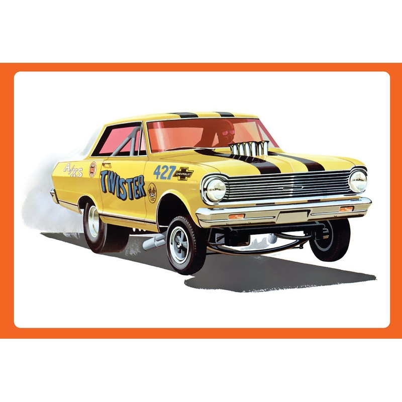 AMT 1:25 1965 Chevy II Nova AWB Twister