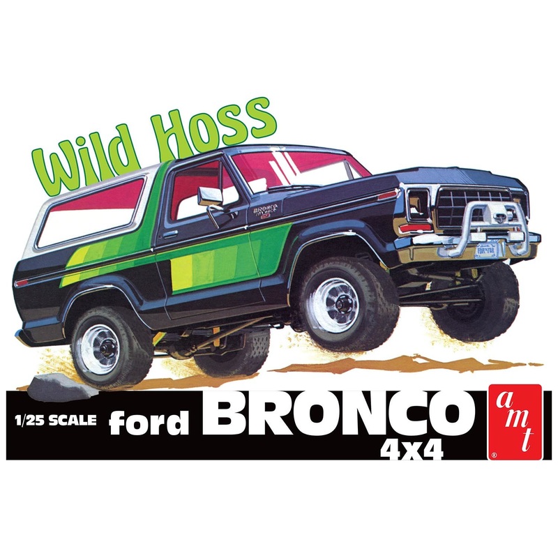 AMT 1:25 1978 Ford Bronco Wild Hoss