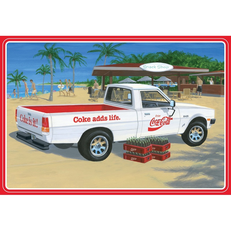 AMT 1:25 1982 Dodge Ram D-50 Pickup Coke