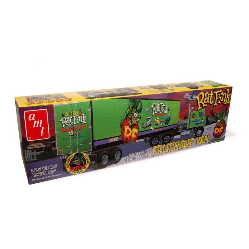 AMT 1:25 Fruehauf Beaded Van Trailer Hauler – Rat Fink