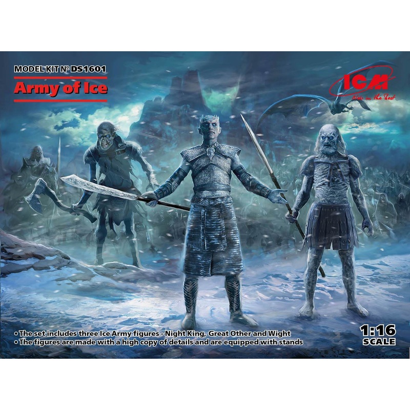 ICM 1:16 Army of Ice Game of Thrones 3 Fures