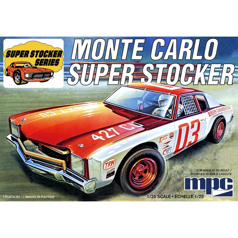 MPC 1:25 1971 Chevy Monte Carlo Super Stocker 2T