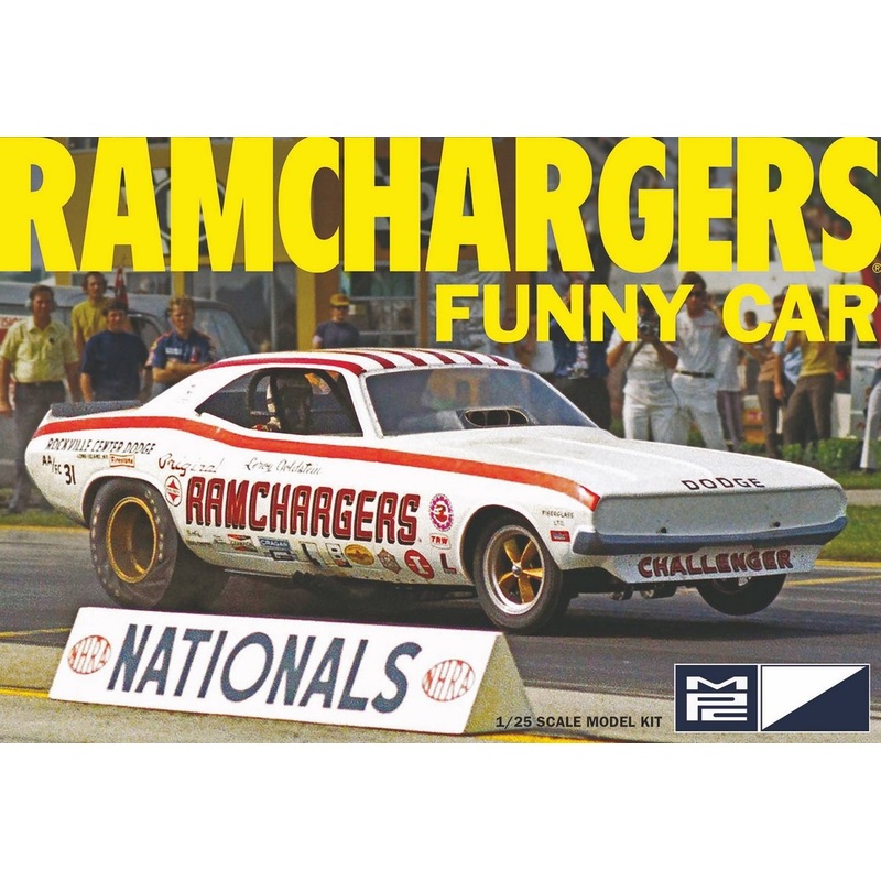 MPC 1:25 Ramchargers Dodge Challenger Funny Car