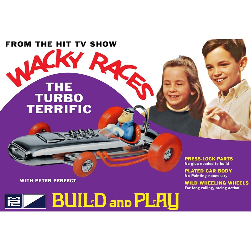 MPC 1:32 Wacky Races – Turbo Terrific