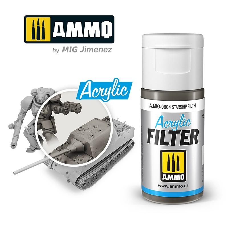 Ammo Acrylic Filter Starship Filth 15ml