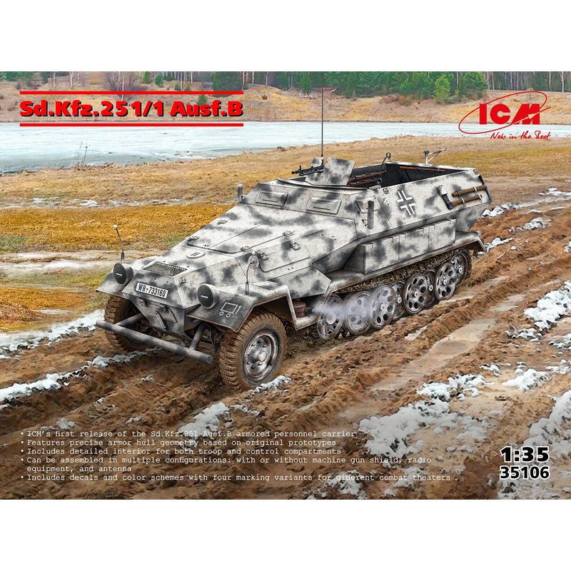 ICM 1:35 Sd.Kfz.251/1 Ausf.B