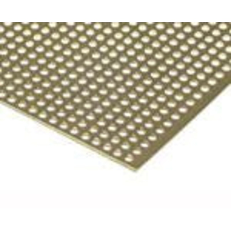 KS Metals Perforated Sheet .057x6x12 Single Sheet