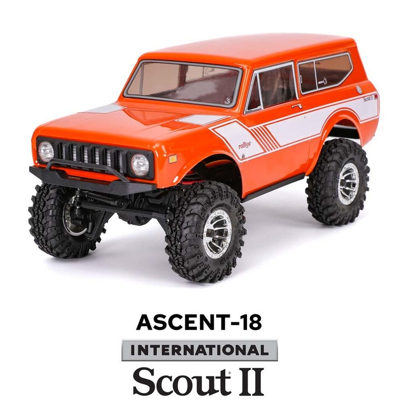 Redcat 1:18 EP Ascent Rock Crawler Intertional Scout II – Orange