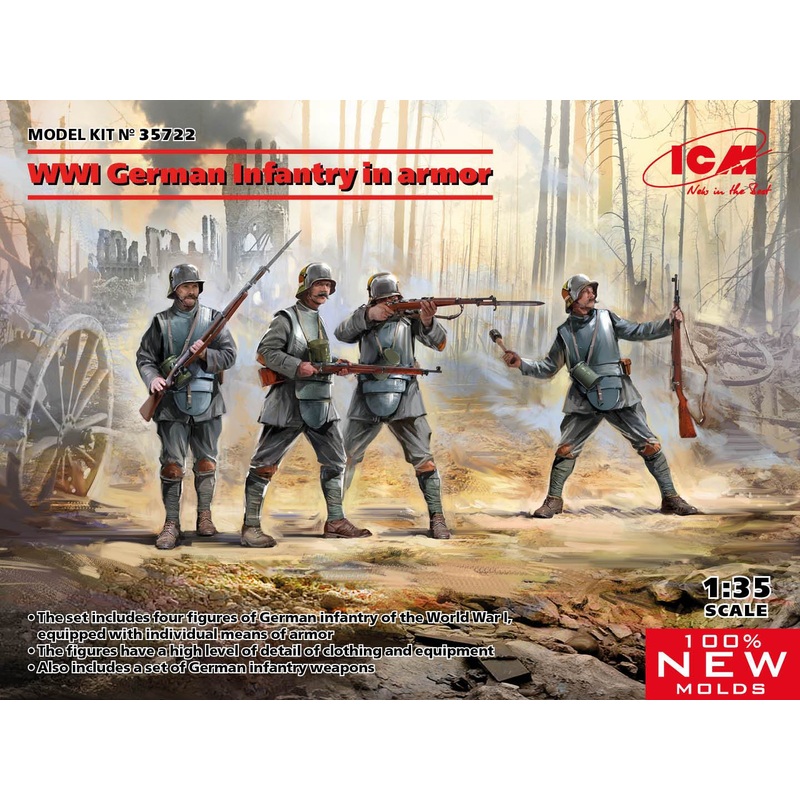 ICM 1:35 WWI German Infantry