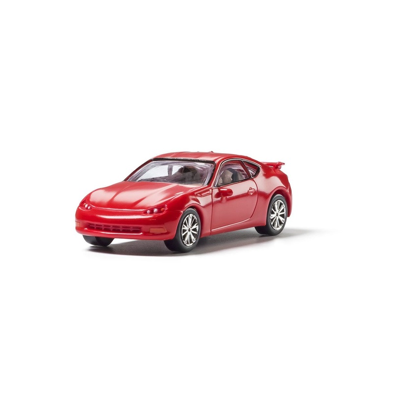 Woodland Scenics HO Red Sport Coupe
