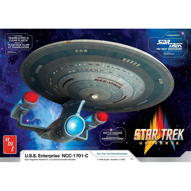 AMT 1:1400 Star Trek USS Enterprise NCC-1701-C