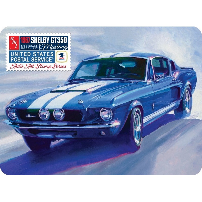 AMT 1:25 1967 Shelby GT350 USPS Stamp Series