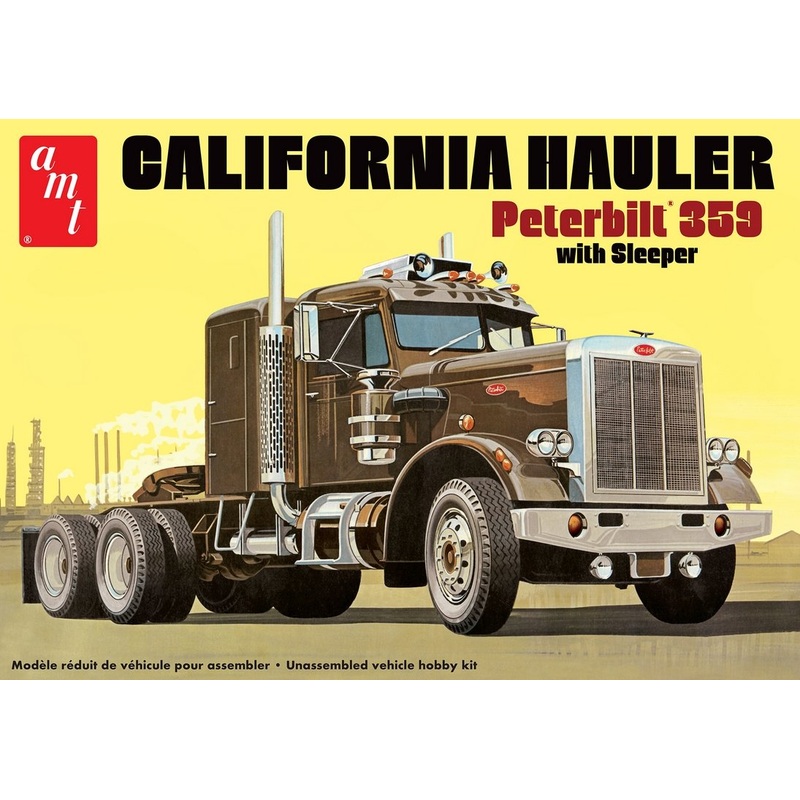 AMT 1:25 Peterbilt 359 California Haulerw/Sleeper