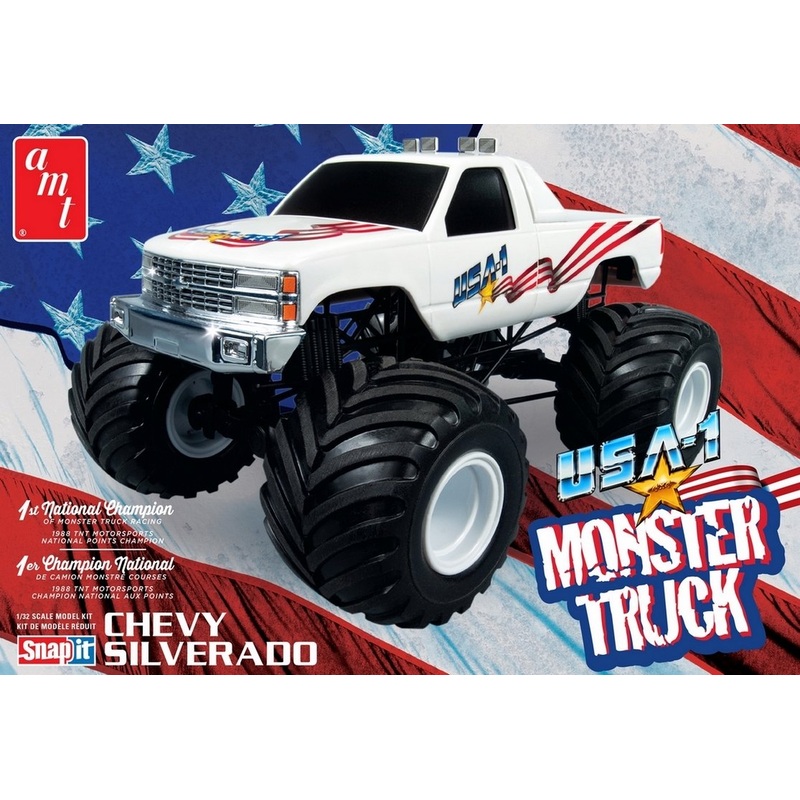 AMT 1:32 USA 1 Monster Truck