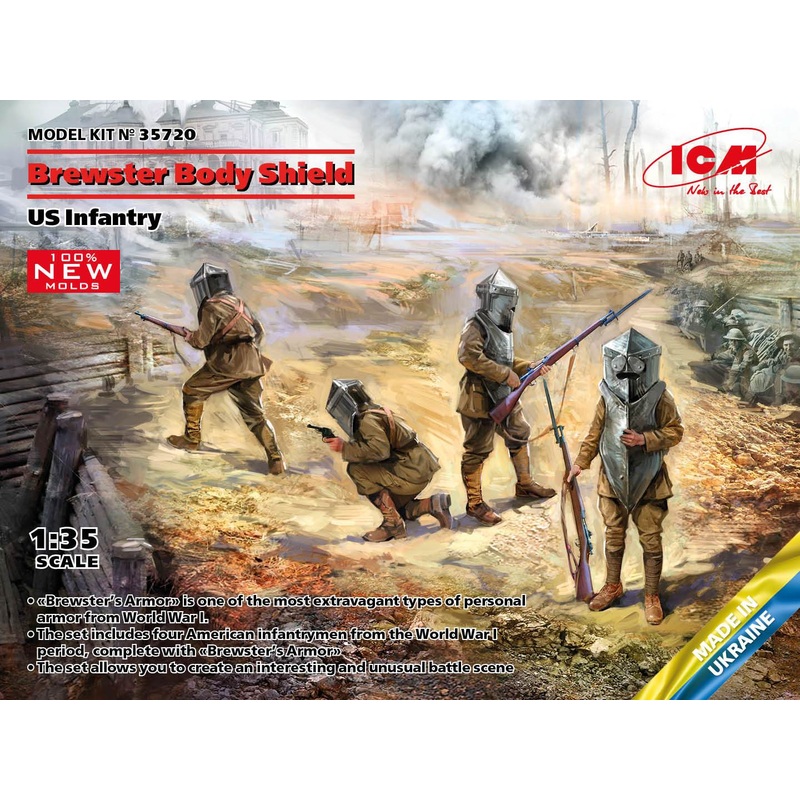 ICM 1:35 Brewster Body Shield