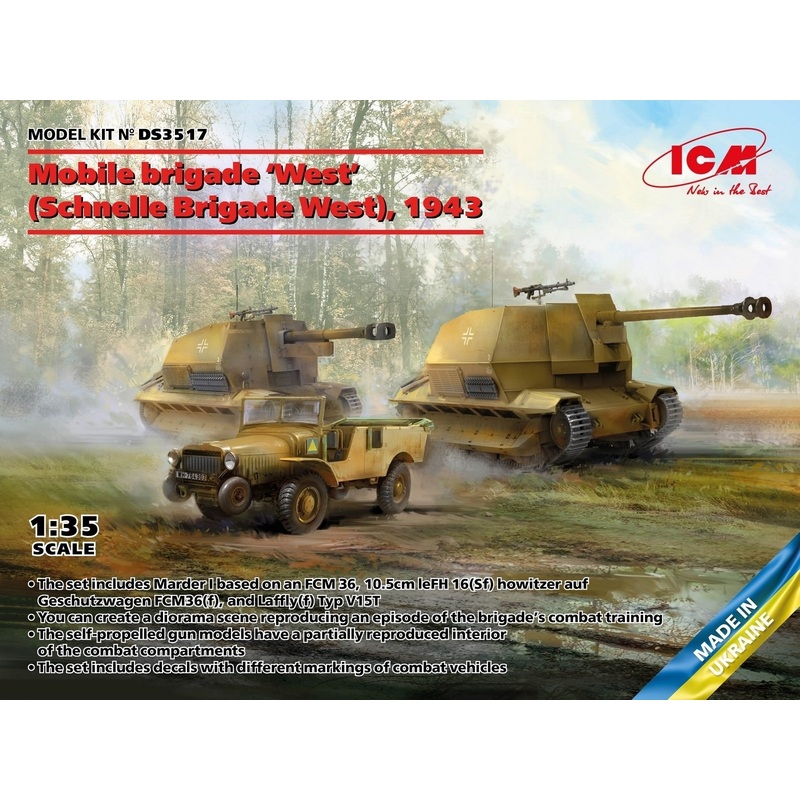 ICM 1:35 Mobile Brigade West