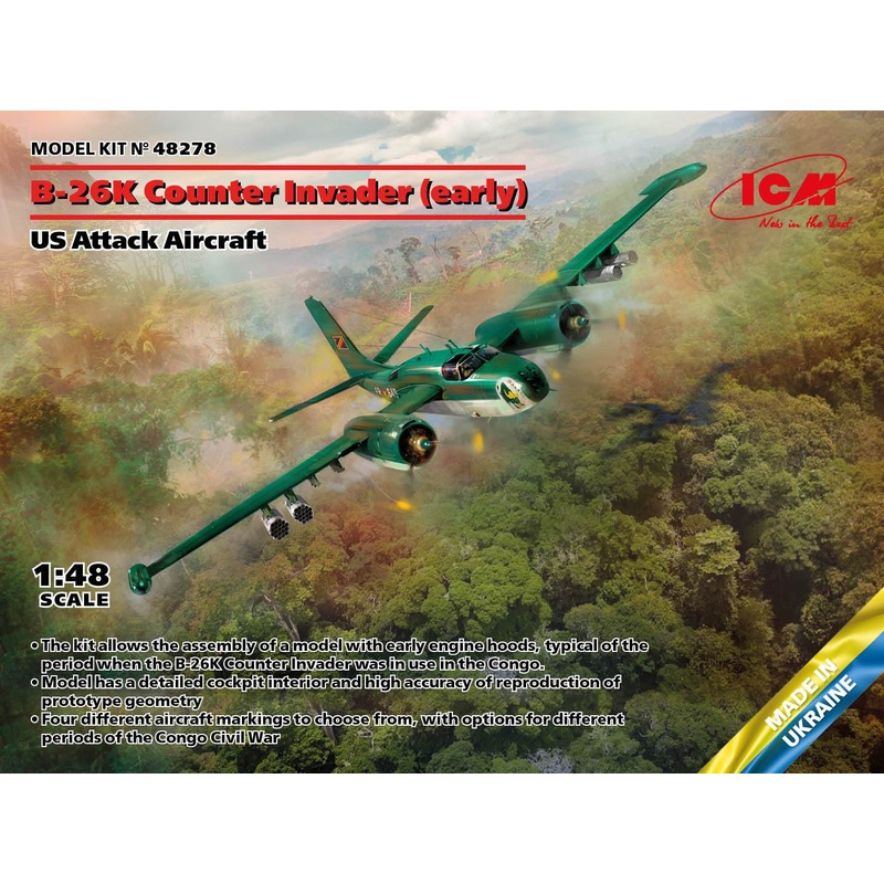 ICM 1:48 B-26K Counter Invader Early Version