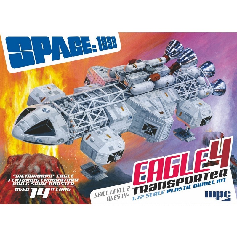 MPC 1:72 Space:1999 Eagle featuring LabPod&Spine Booster