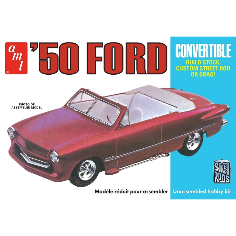 AMT 1:25 1950 Ford Convertible Street Rods Edition