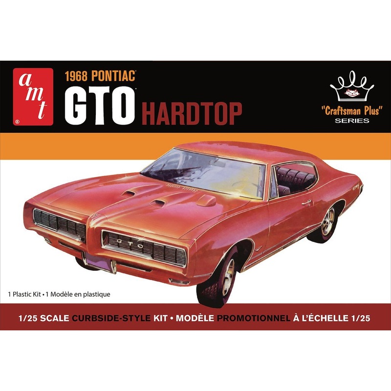 AMT 1:25 1968 Pontiac GTO Hardtop Craftsman Plus