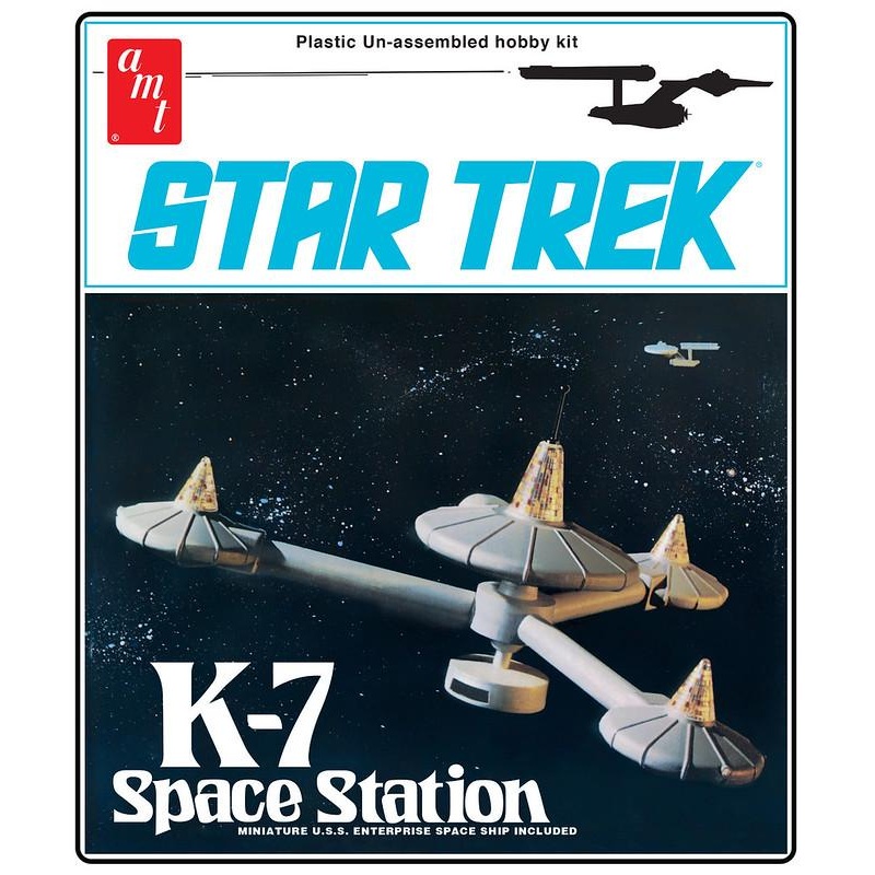 AMT 1:7600 Star Trek K-7 Space Station