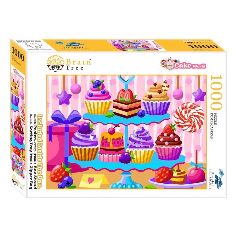 Cake World Jigsaw Puzzle 1000 Piece
