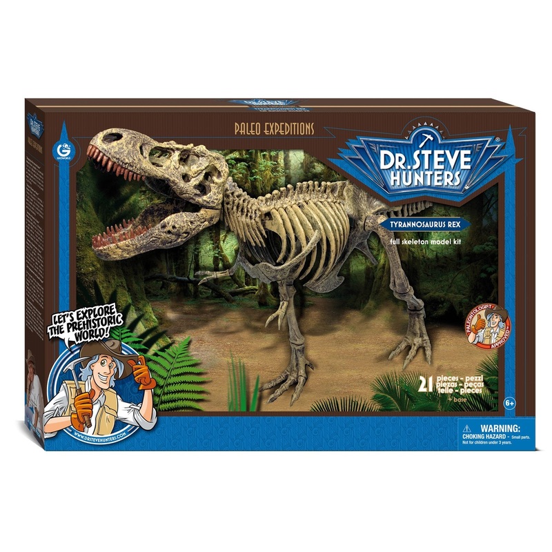 Dr. Steve Hunters Tyrannosaurus Rex Paleo Expeditions Full Model Skele