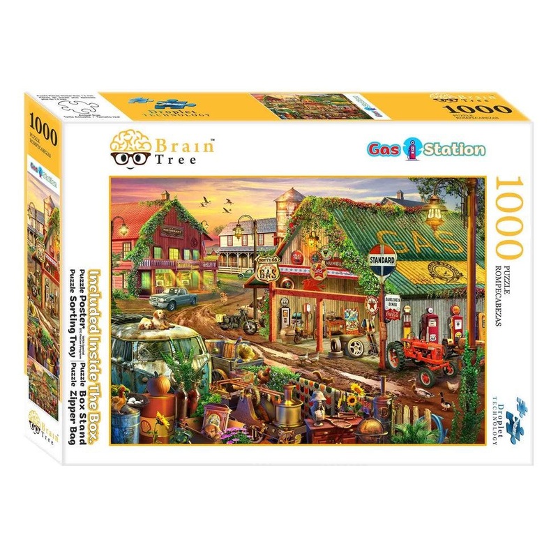 Gas Station Jigsaw Puzzle 1000 Piece