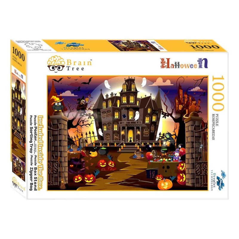 Halloween House Jigsaw Puzzles 1000 Piec