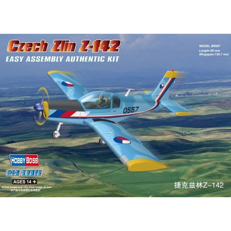 Hobbyboss 1:72 Czech Zlin Z-142