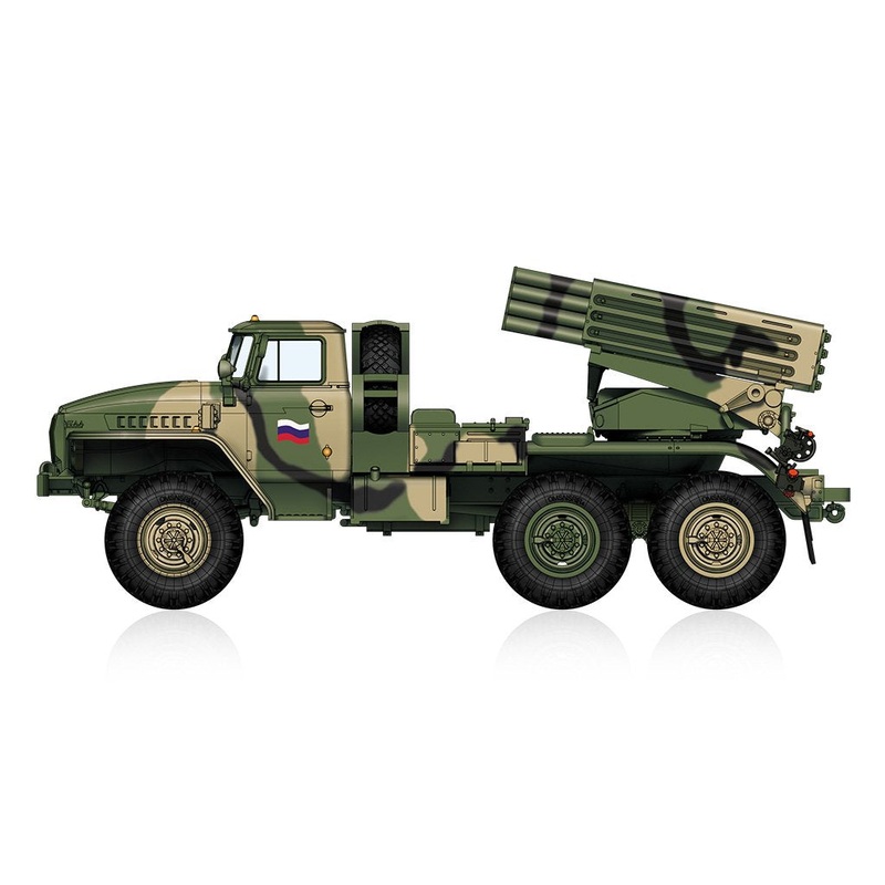 Hobbyboss 1:72 Russian Bm-21 Grad LateVersion
