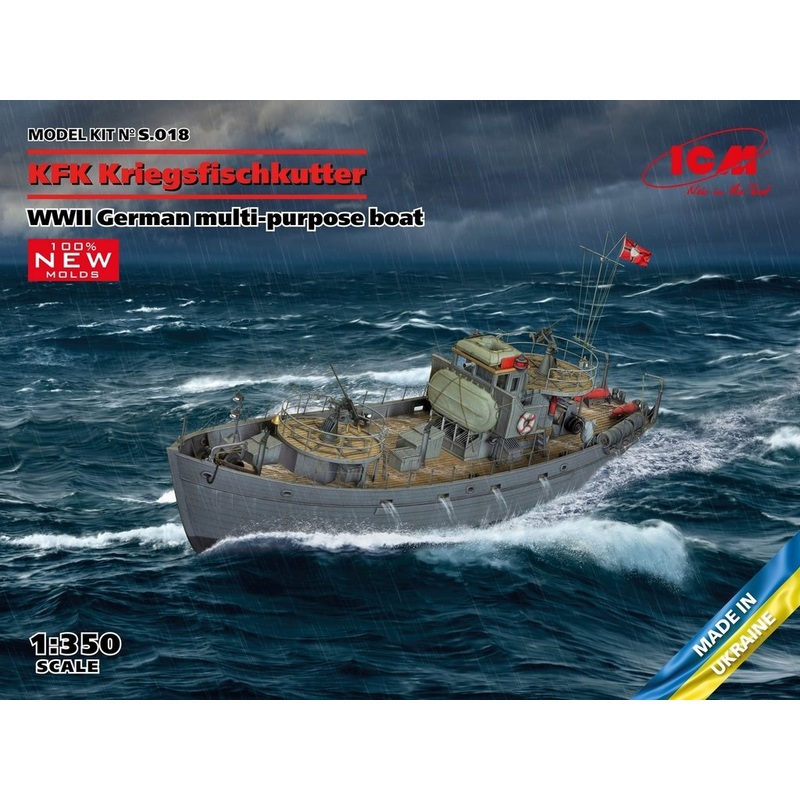 ICM 1:350 KFK Kriegsfischkutter