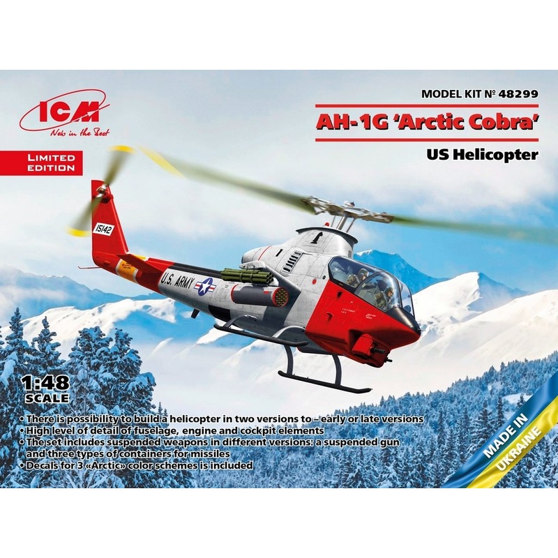 ICM 1:48 AH-1G Arctic Cobra