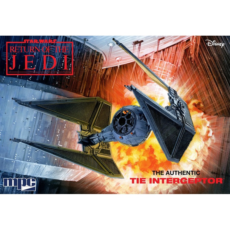 MPC 1:48 Star Wars: Return of the Jedi Tie Interceptor (Snap)