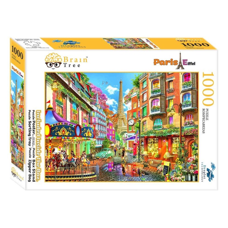 Paris Eiffel Jigsaw Puzzle 1000 Piece