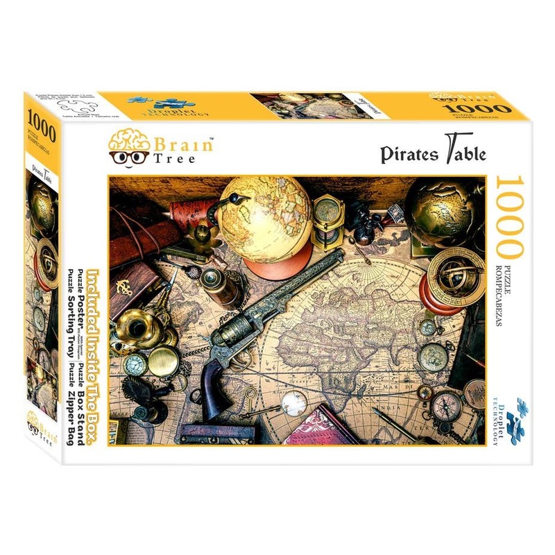 Pirates Table Jigsaw Puzzle 1000 Piece