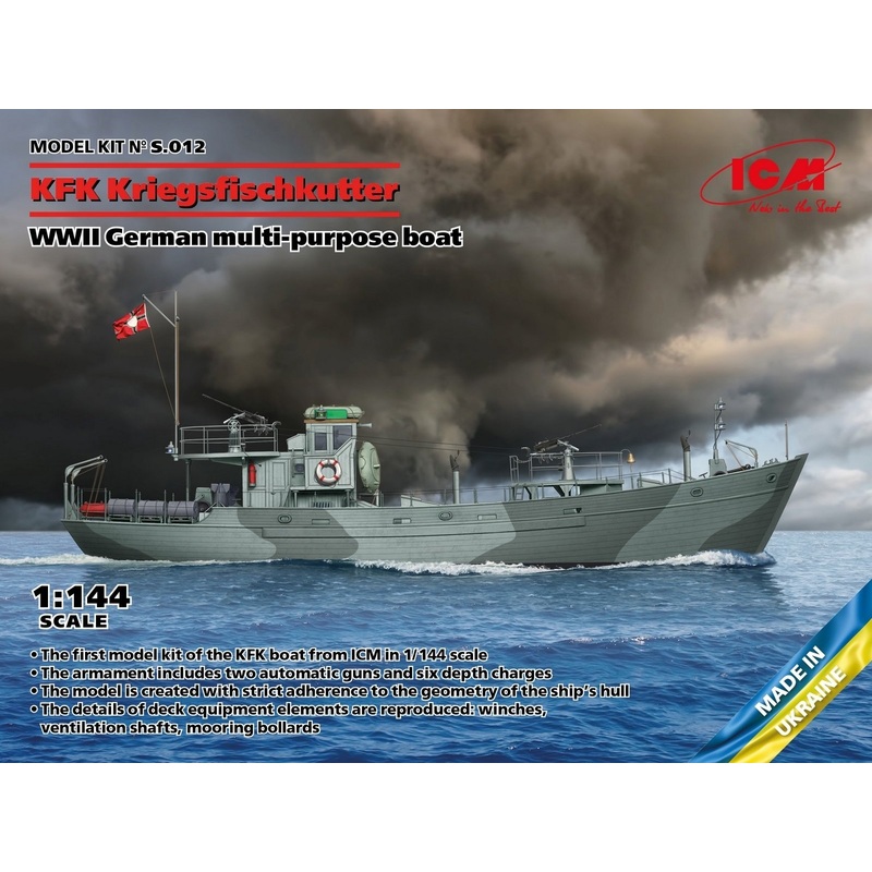 ICM 1:144 KFK Kriegsfischkutter
