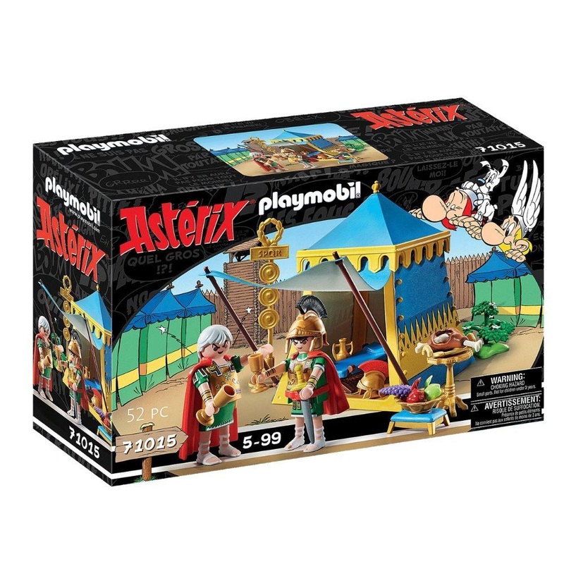 Playmobil Asterix Leader’s Tent With Generals