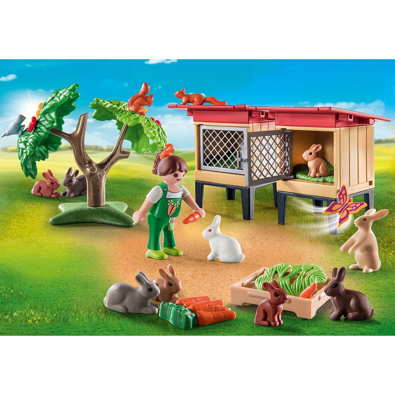 Playmobil Rabbit enclosure