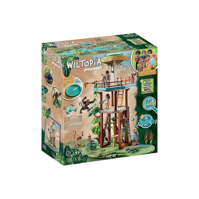 Playmobil Research Tower with Compass