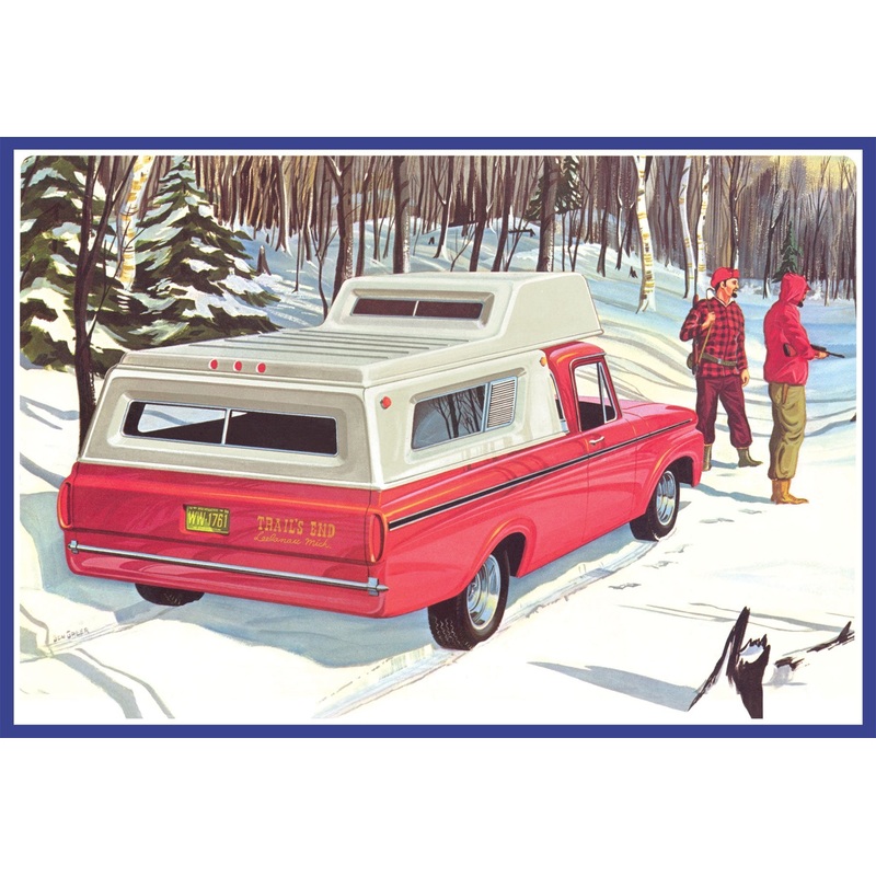 AMT 1:25 1963 Ford F-100 Camper Pickup