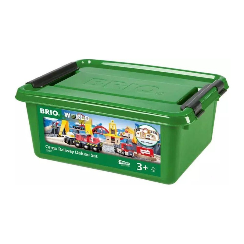 BRIO – Cargo Railway Deluxe Set 54 piece